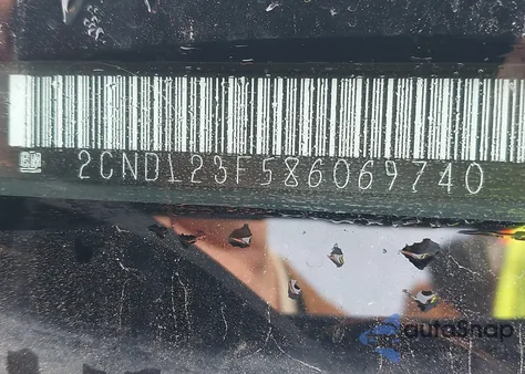 2008 Chevrolet Equinox Ls z USA, uszkodzony, nr VIN 2CNDL23F586069740